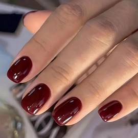 Juego de 24 piezas de uñas elegantes a presión, cubiertas completas postizas brillantes, manicura Artificial para entusiastas de, decoración artística