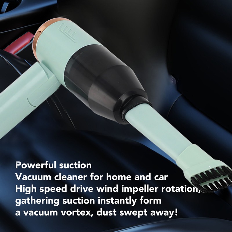 Handheld Vacuum Cordless Rechargeable Powerful Suction Car Vacuum Cleaner For