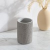 Tahari Home - Bathroom Set, Resin Countertop Accessories, Includes Toothbrush