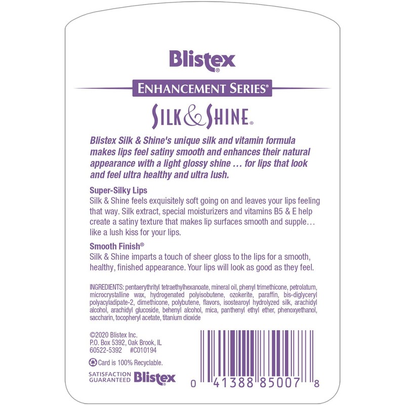 Blistex Silk & Shine, 13-Ounce Tubes