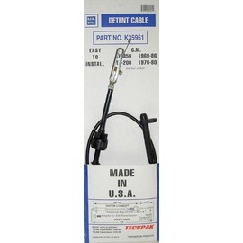 Teckpak USA GM TH-350 & TH-200 Detent Cable 1976-86