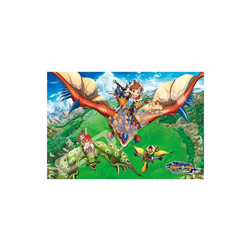 エンスカイ 108ピース ジグソーパズル モンスターハンター ストーリーズ RIDE ON ラージピース(26x38cm)