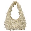 Trendy Pearl Shoulder Purse for Women Small Y2k Tote Bags for Party Rhinestone-Encrusted Designer Handbags
