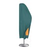 Kronenburg Protective cover for parasol, winter-proof in green, for garden