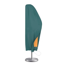 Kronenburg Protective cover for parasol, winter-proof in green, for garden umbrellas up to 500 cm diameter, waterproof parasol cover with zip