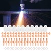 75pcs Shield Cup Tip Electrode Swirl Ring for PT-31 LG