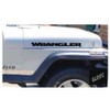 Decal Mods Wrangler Hood Decal Sticker fits Jeep Wrangler YJ