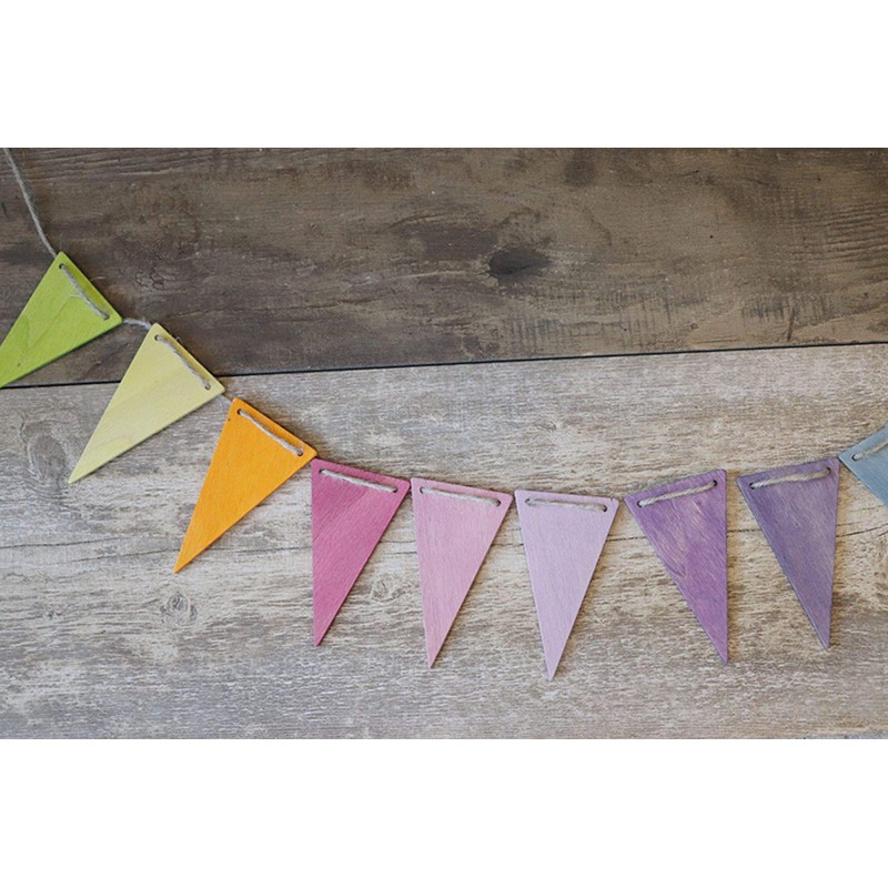 pennant banner grims ferb: pastel