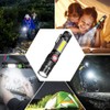 Hoxida Rechargeable Flashlight(Battery Included), Magnetic LED Flashlight with COB sidelight,