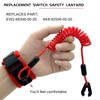 Boat Engine Emergency Stop Switch Safety Lanyard Cord Replacement for