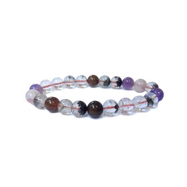 SHINDE EXPORTS reiki crystal semi precious stones jewelry for men women spiritual chakra stone beads bracelets, Medium, Gemstone, no gemstone