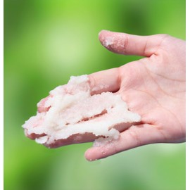 emerginC Scientific Organics Ginger-Lime Sugar Scrub - Exfoliating Body Scrub with Vitamin E + Moisturizing Shea Butter, Ginger Root Oil + Coconut Oil - Removes Dead Skin (8 oz)