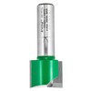 Trend CraftPro Straight Two Flute Router Cutter Bit, 1/2 Inch