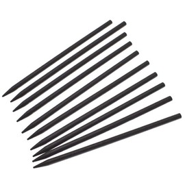 10 bastoncini per capelli in legno, bacchette per capelli cinesi retrò forcine per capelli fatti a mano forcine per capelli accessori per capelli per donne accessori fai da te nero