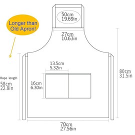 TRENDBOX Total 11 PCS Plain Color Bib Apron Adult Women Unisex for Waist size 23" to 35" Durable Comfortable with Front Pocket Washable For Cooking Baking Kitchen Restaurant crafting