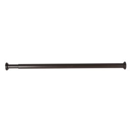 Urbanest 1" No Drilling Shower Closet Window Metal Premium Adjustable Tension Rod, Heavy Duty, 42-inch to 72-inch, Oil-Rubbed Bronze/ORB