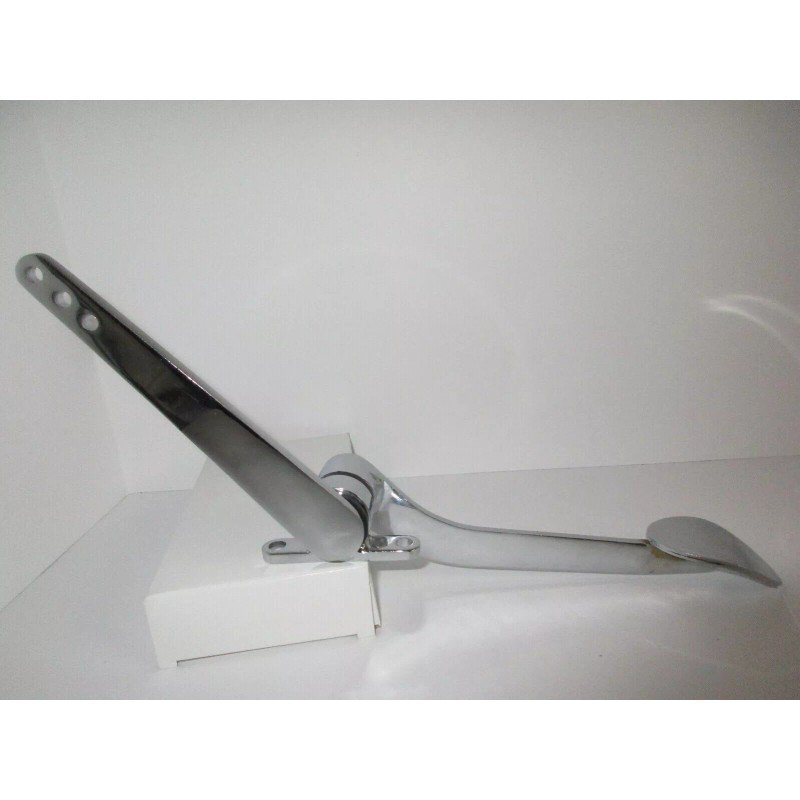 Hot Rod Parts Supply Chrome Spoon Gas Pedal / 24"