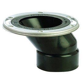 Closet Flange 3 x 4 ABS Offset "Full-Flush"
