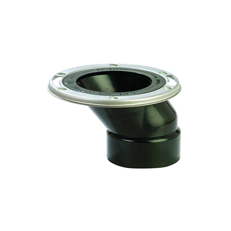 Closet Flange 3 x 4 ABS Offset "Full-Flush"