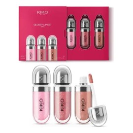 Kiko Milano Gloss Mini Set De 3 Piezas Glossy Lip Set Mini