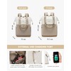 LOVEVOOK Women's Backpack Laptop School Backpack Waterproof, Beige & Khaki,