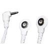 TENS / EMS 3.5 mm electrode cables with snap connection