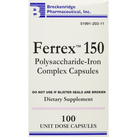 Ferrex 150 Capsules, 100ct (3 Pack)