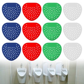 12 Pcs Urinal Screen Scented Urinal Screen Deodorizer Mats Anti-Splash Urinal Pads Urinal Mats Urinal Screen Splash Mats Urinal Sieves Urinal Splash Guards for Public Business Facilities Bathrooms
