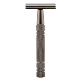 Manual Beard Trimmer 5 Blades Professional Metal Safe Portable Double Side Beard Clipper Tool Black