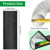 Upgraded Portable AC Hose Insulation Sleeve, 3 Layers Thick Insulated
