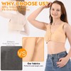 Post Surgery Front Closure Bra (Nude, Medium)