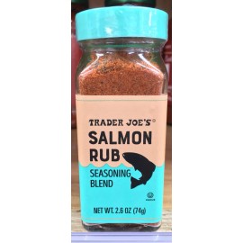 Trader Joe's New Item! Trader Joe’s Salmon Rub Seasoning Blend 2.6 oz (74g)