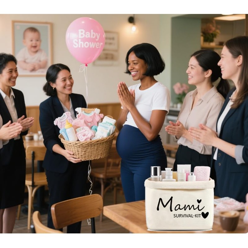 MKISHINE Mami Survival Kit Gift Box, Gift Set for Expecting