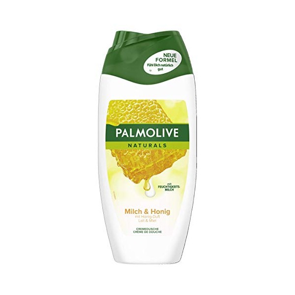 Palmolive Creme-Dusche Honig & Feuchtigkeitsmilch, 6er Pack (6 x 250 ml)
