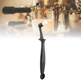 Cepillo de limpieza de la máquina de café, cabezal de grupo de la máquina de café espresso de doble uso Cepillo de limpieza de la máquina de café para la cabeza del grupo de máquina de café