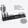 7pcs Mesh Desk Organizer Multi Functional Phone Holder Paperclip Storage