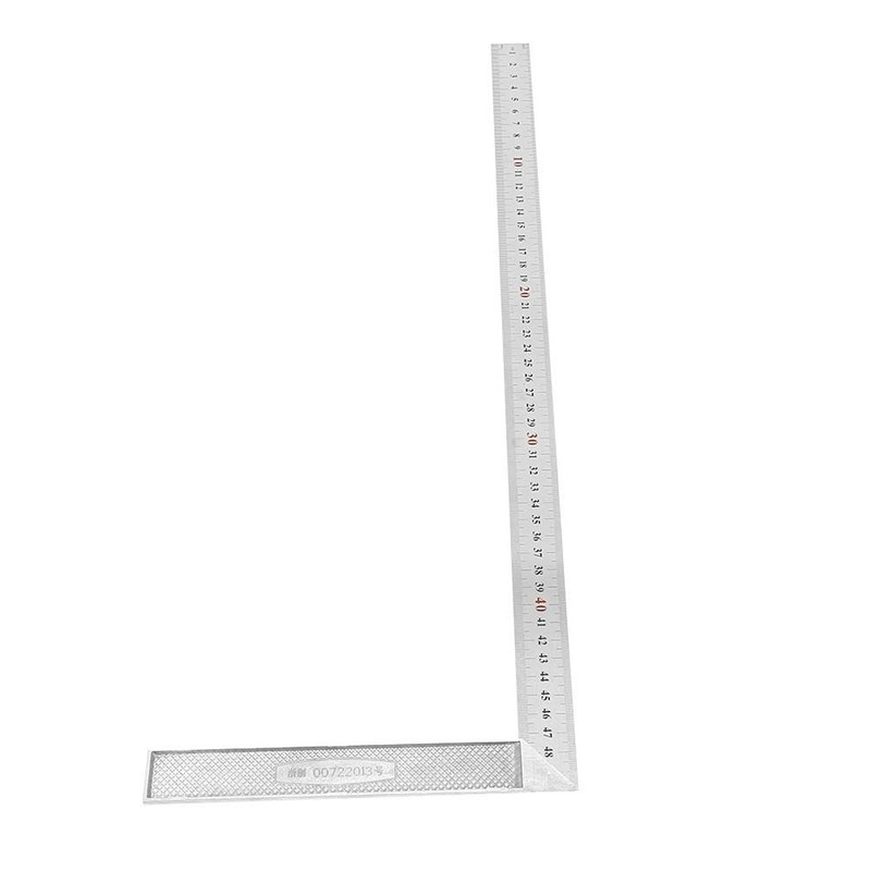 90 Degree Straight Edge, 90 Degree Straight Ruler 50cm/19.7in for
