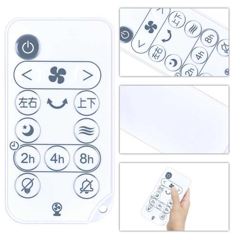 Circulator Remote Control for IRIS OHYAMA WOOZOO Circulator AZCF-BC15TEC-W AZCF-BD15TEC-W