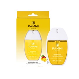 PAMMI Hand Sanitizer Spray Travel Size - Mini Scented Hand Sanitizer Spray Quicky Dry, Pocket Scented Hand Saniztier - 600-Sprays (2 Packs (Mango))