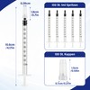 100pcs 1ml Colostrum Collectors with Caps Without Needle for Laboratory