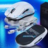 ZIYOU LANG×Magic-Refiner AJ199 Lightweight Wireless Gaming Mouse,Tri-Mode(2.4G/Wired/BT),24K DPI,PAW3311 Optical Sensor,1000Hz