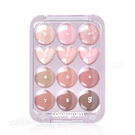 Colorgram 컬러그램 눈토리얼 아이 팔레트 02 핑크더하기모브는사랑 Colorgram Eye Tutorial Palette 02 Pink Plus Mauve is Love