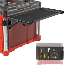 Folding Packout Mount fit for Milwaukee Packout Toolbox & Magnetic Table Fit for Milwaukee Packout Rolling Toolbox