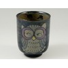 有田 Hasami of Fong Kilns, 11th Owl Pair Tea Bowls