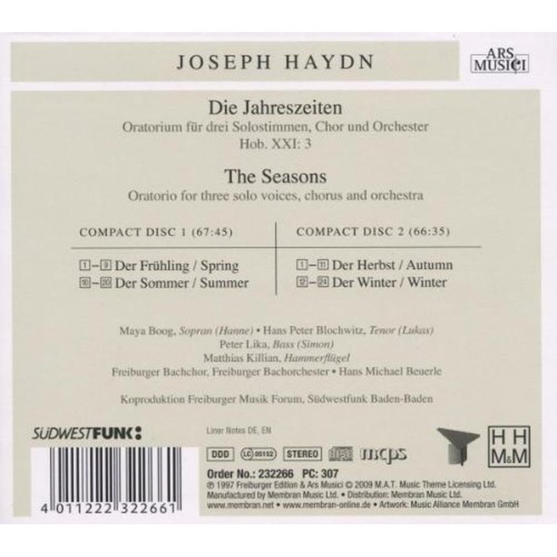 Haydn The Seasons