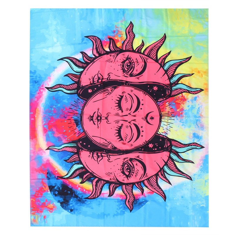 Sun Goddess Pattern Tapestry Wall Hanging for Bedroom Living Room
