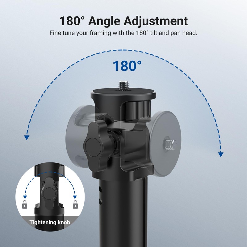 NEEWER Basics Photography Light Stand, 81" Extendable Metal Portable Adjustable