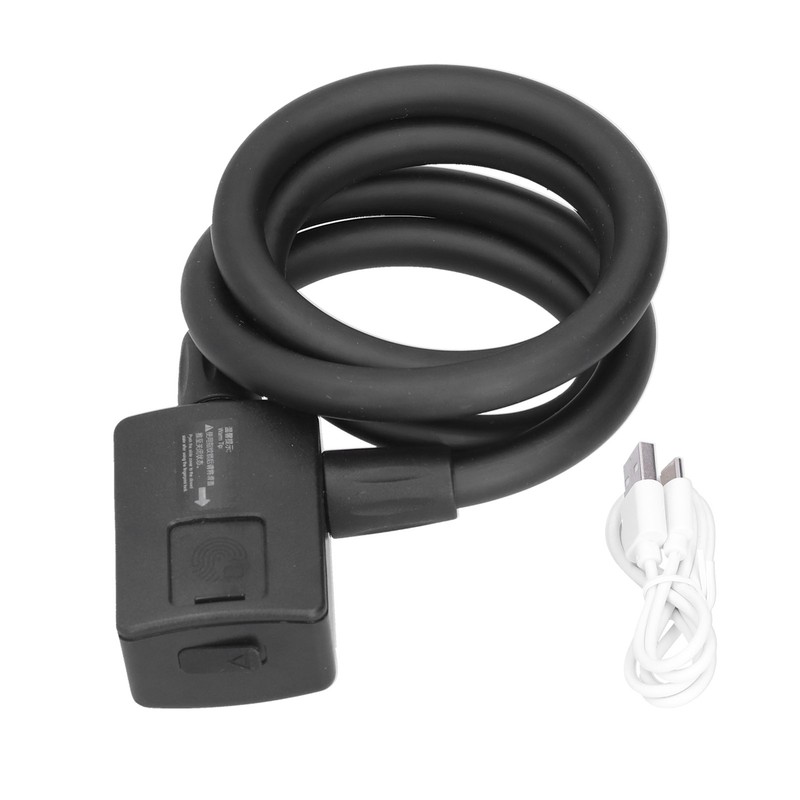 3.7V Electric Bike Lock Bluetooth Fingerprint Bike Lock with Waterproof