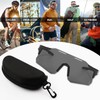HTRTRR Unisex Sports Sunglasses UV400 Protection, Bicycle Outdoor Golf Baseball