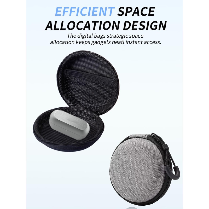 Portable bag for Technics EAH-AZ100 Wireless Earbuds,case for Technics EAH-AZ100,